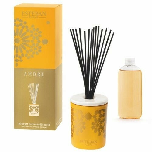 ESTEBAN デコラティブ ラタンブーケ ディフューザー アンバー