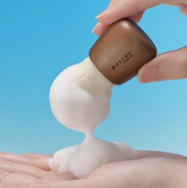 熊野筆証紙付【日本製】晃祐堂 SOMELL GARDENシリーズ 洗顔ブラシ 広島 熊野化粧筆 メイクブラシ